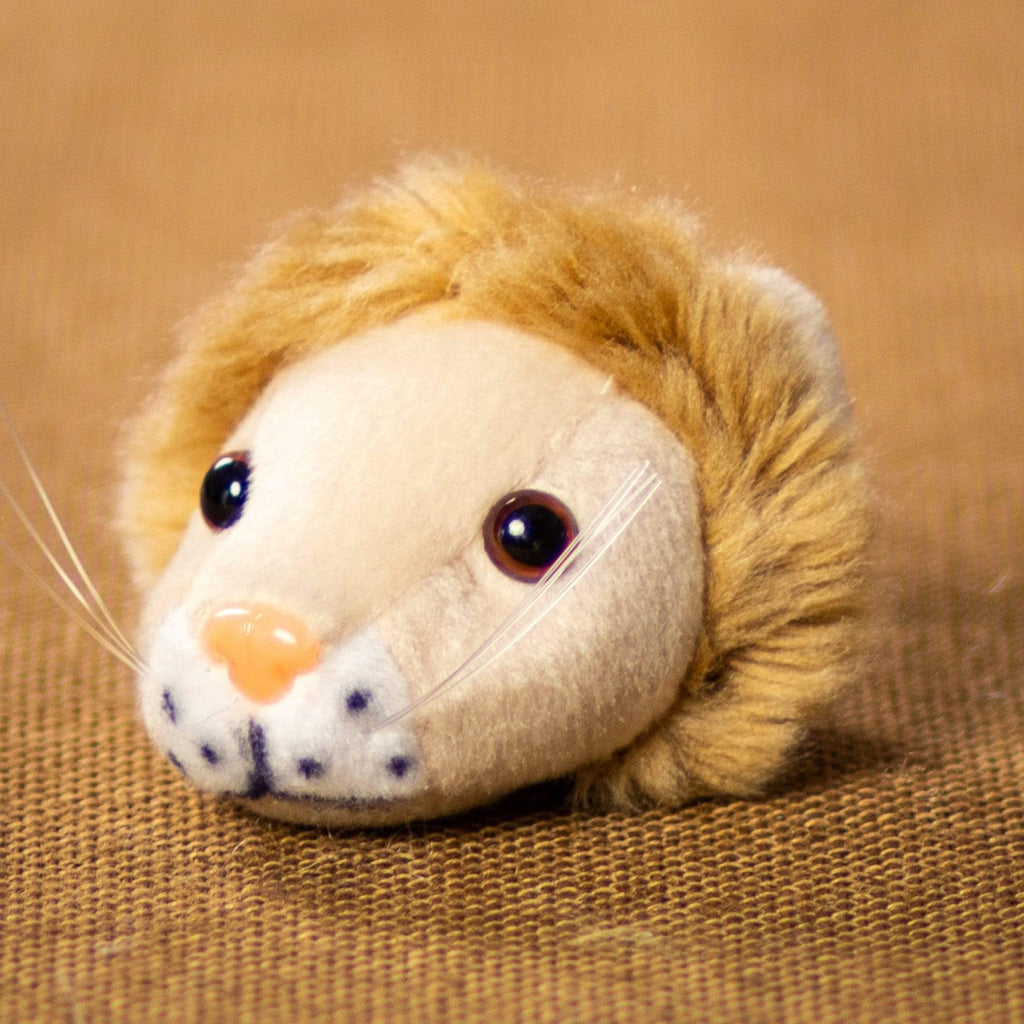 plush lion head