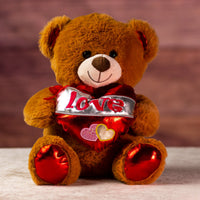14" Big Shiny Valentine Bear Pair