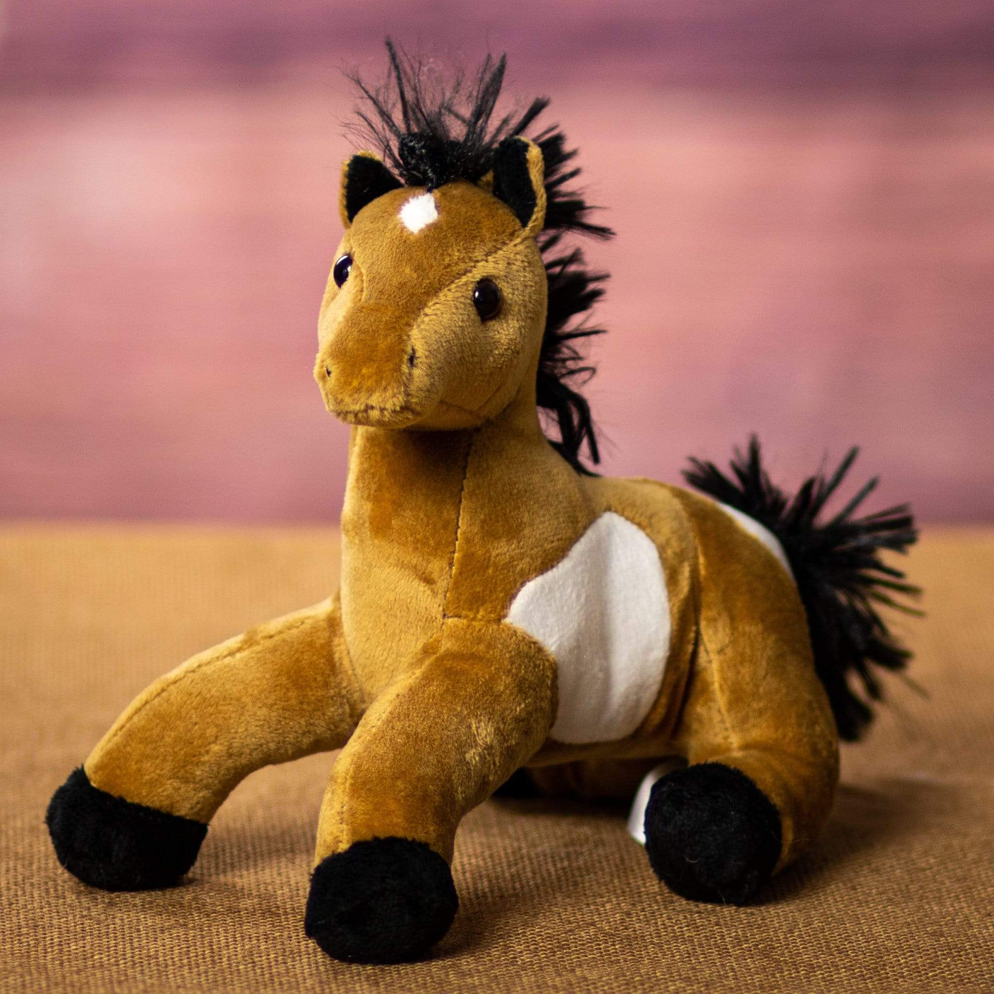 Wholesale Stuffed Animals - Laying Plush Horses | Plush in a Rush