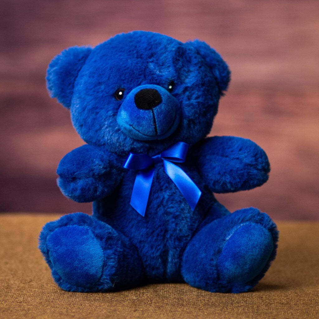 blue bear stuffed animal