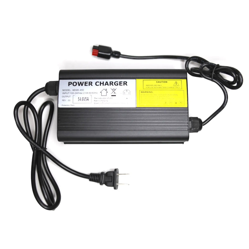 Chargeur de batterie 48v. modèle 54.6v -2A