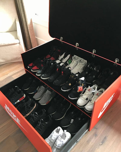 giant sneaker box storage