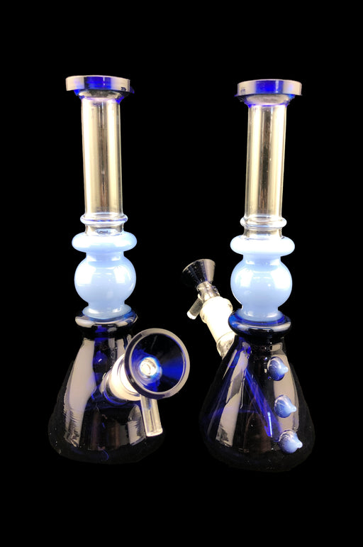 18 Inline Percolator Water Pipe - Blazing Blue – Up-N-Smoke