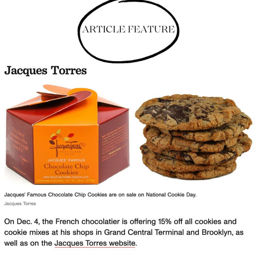 Deals and Deliciousness for National Cookie Day 2022 Jacques Torres