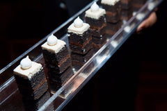 tray of chocolate Petit fours