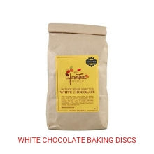 White Chocolate baking discs