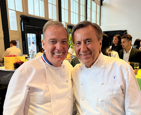 Chef Jacques Torres and Chef Daniel Boulud