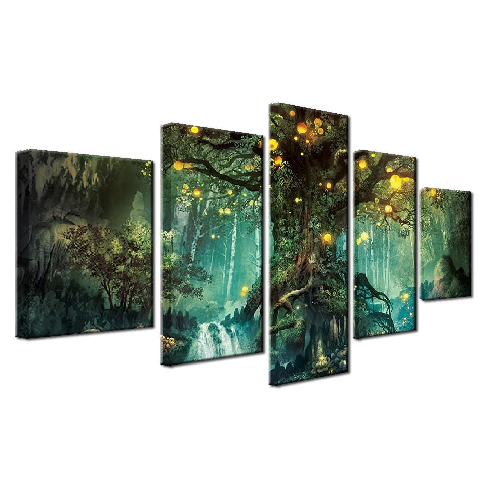 Enchanted Forest – Wall Ready Canvas