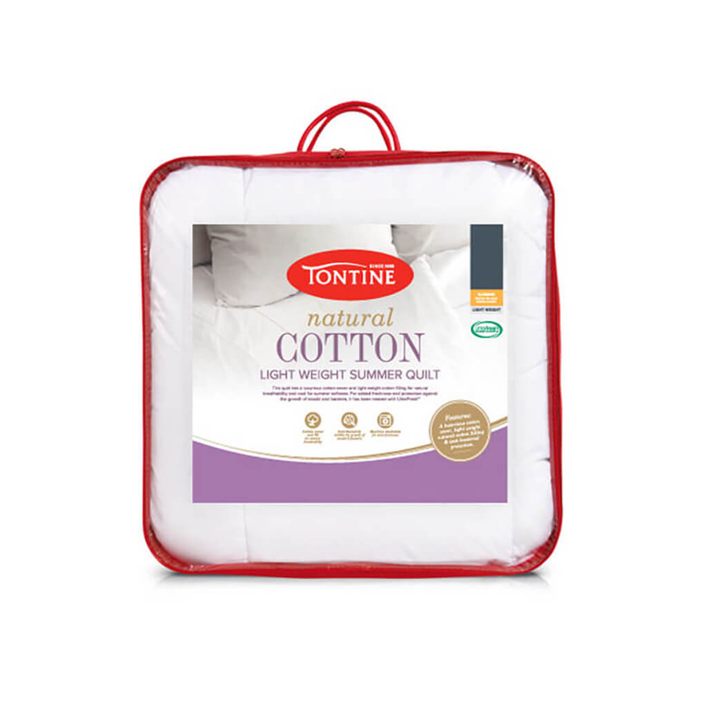 Natural Cotton Summer Quilt - Tontine product image