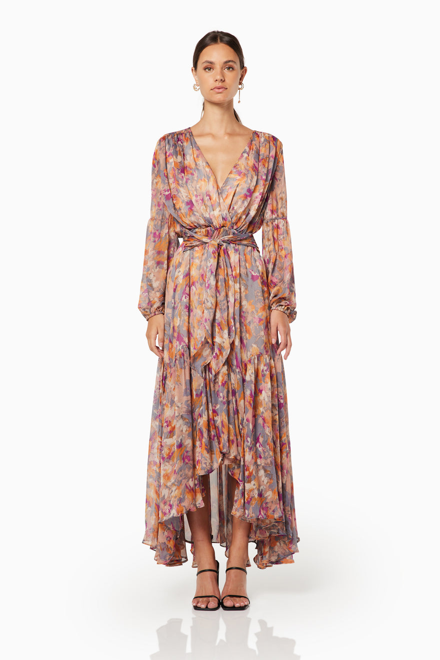 Elliatt - Extravagant Maxi Dress - Multi | All The Dresses