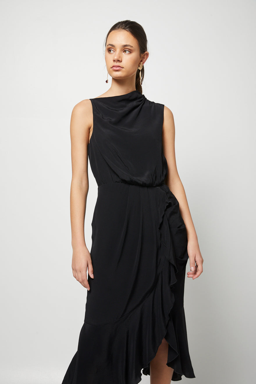 Elliatt - Beata Midi Dress - Black | All The Dresses