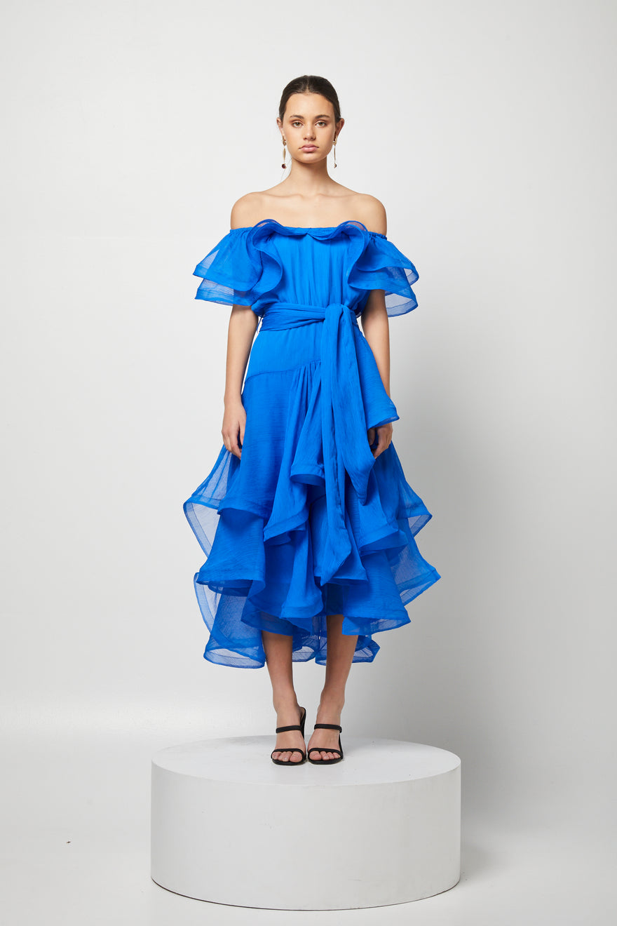 Elliatt - Constance Midi Dress - Blue | All The Dresses