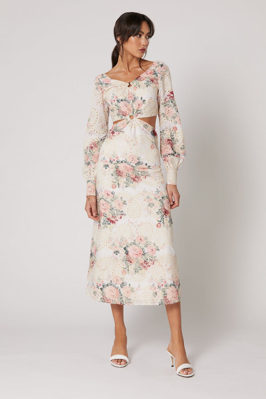 Winona - Laurel Midi Dress - Print | All The Dresses
