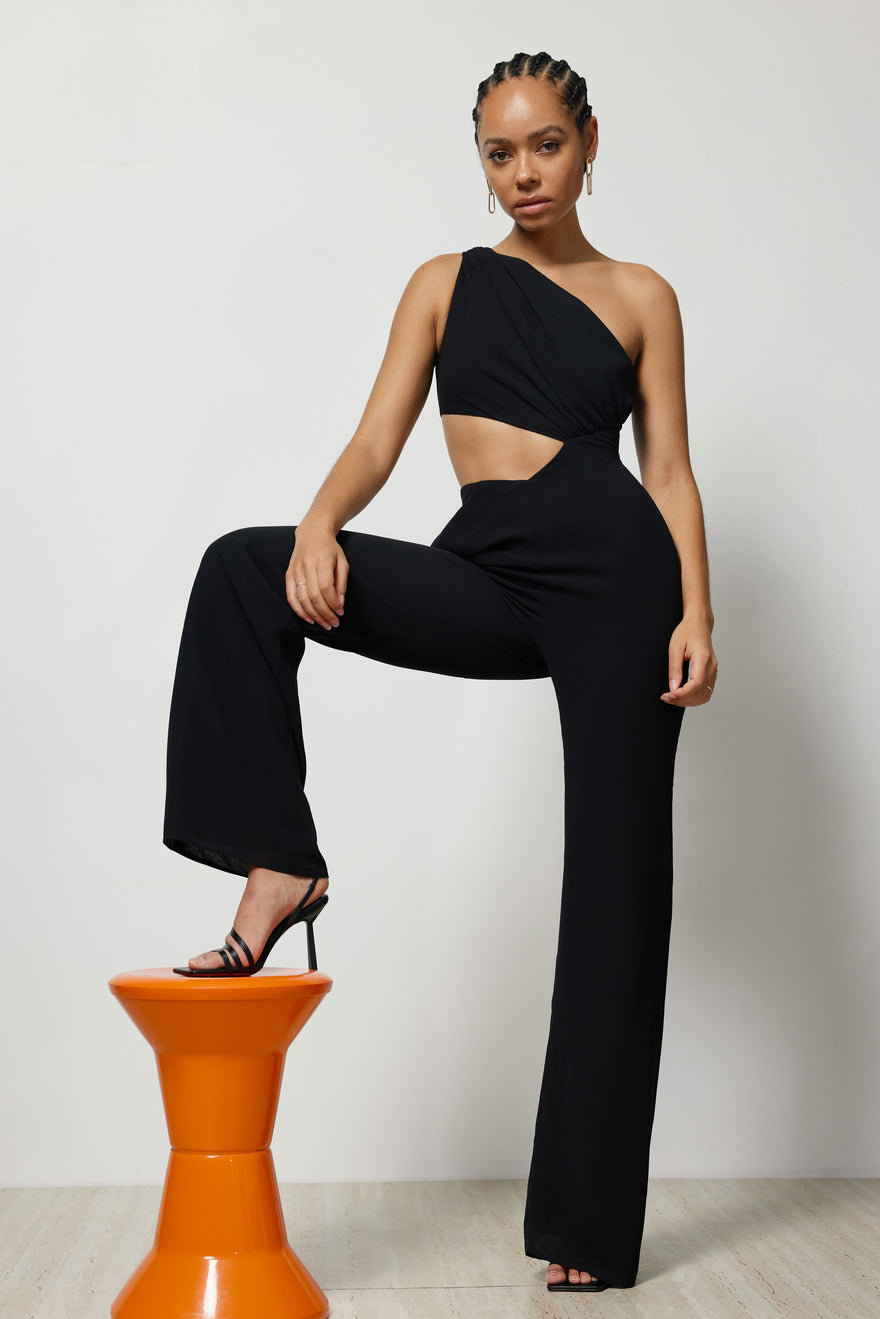 Lexi - Sidra Jumpsuit - Black | All The Dresses
