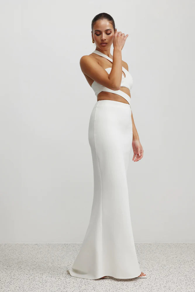 Lexi - Adrienne Dress - White | All The Dresses