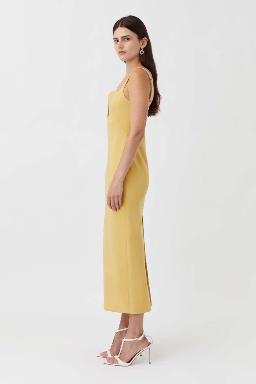 Camilla & Marc - Brixton Dress - Mustard | All The Dresses