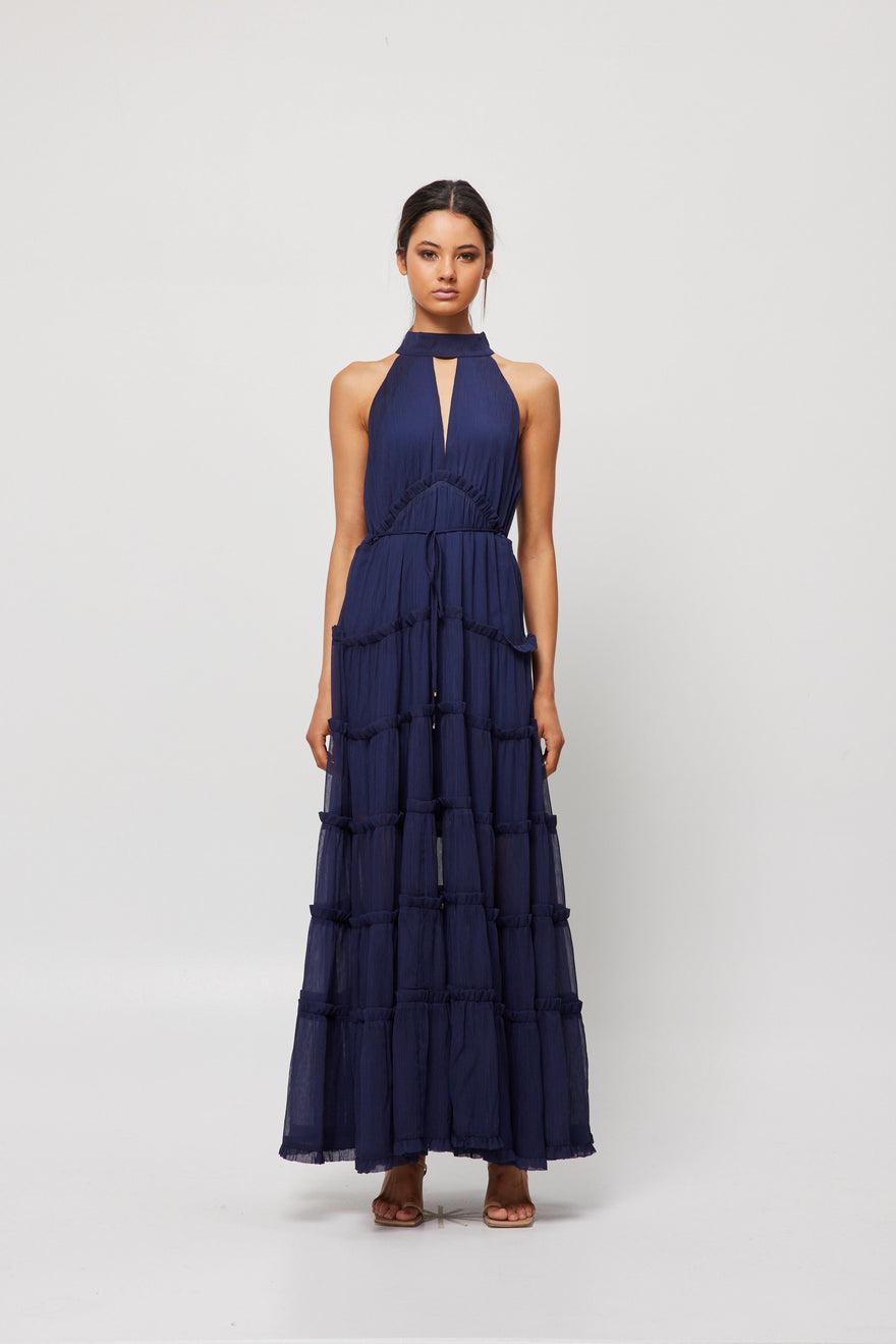 Elliatt - Josie Maxi Dress - Navy | All The Dresses