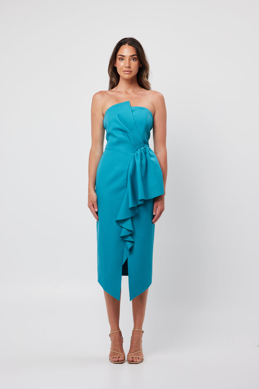 Elliatt - Ayla Dress - Turquoise | All The Dresses