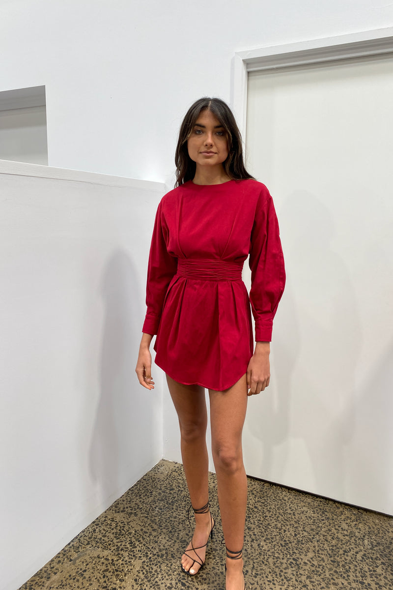 Mossman The Limitless Dress - Blood Red – Dress Hire AU