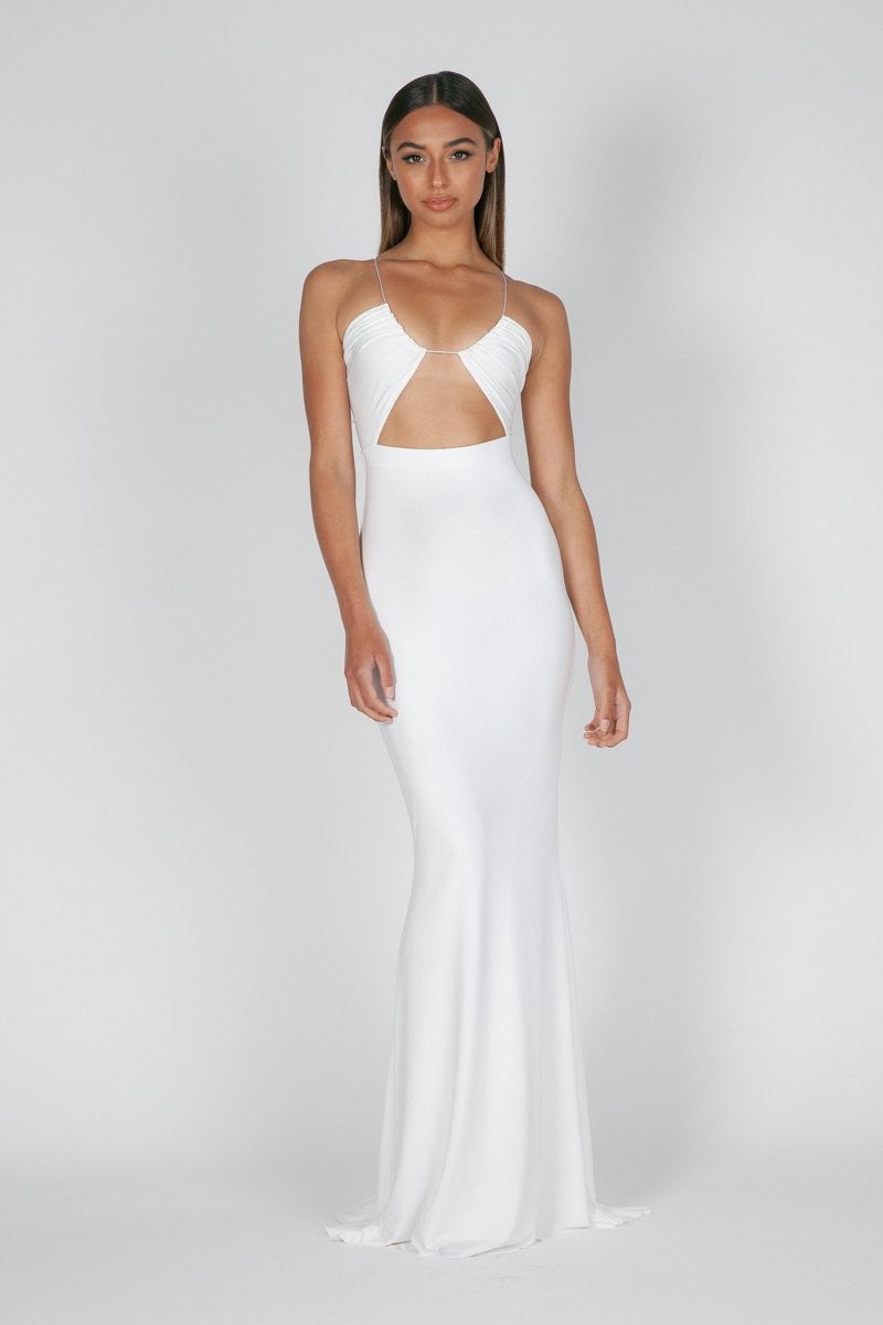Natalie Rolt Cher Gown White All The Dresses