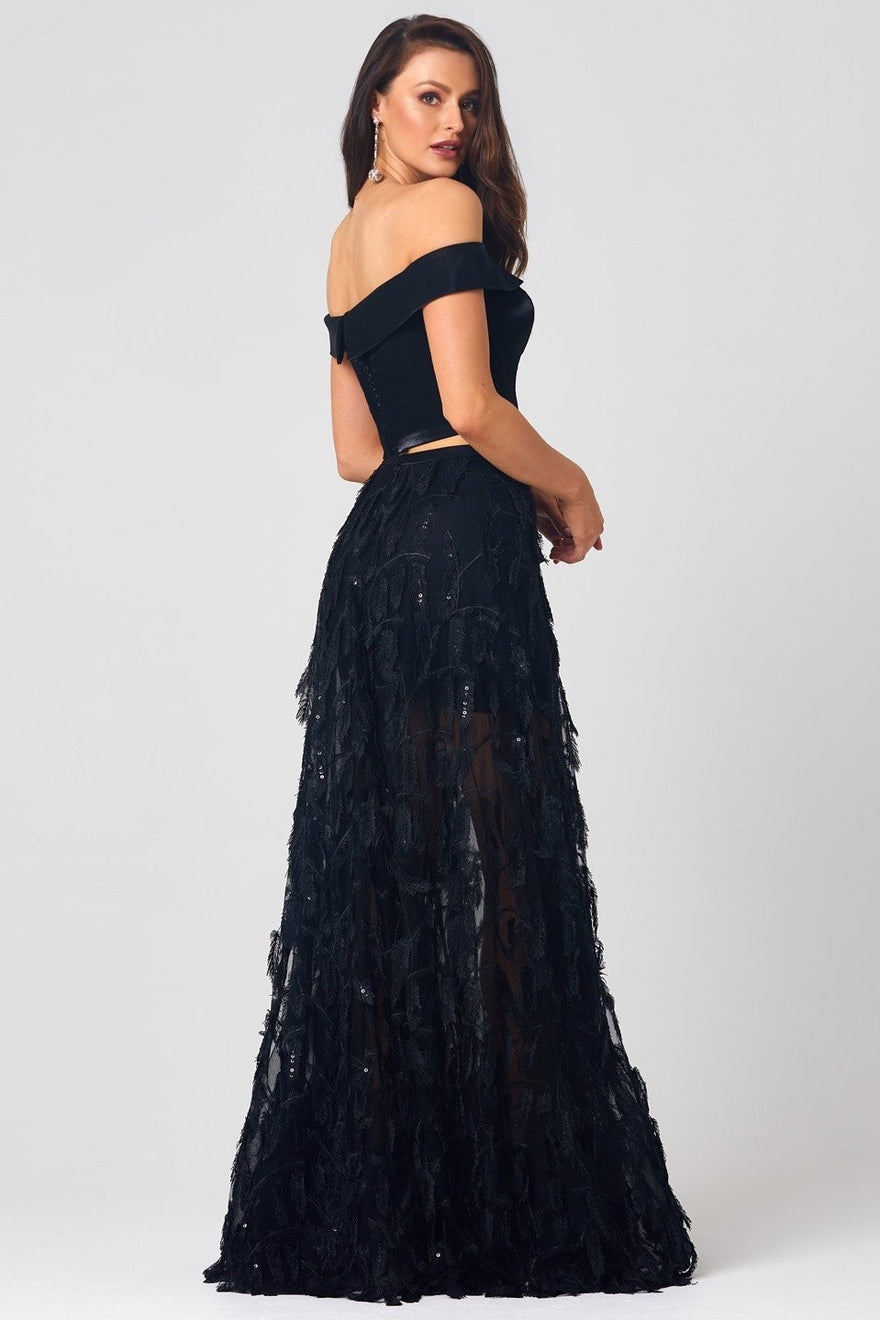 Tania Olsen - Jade Gown - Black | All The Dresses