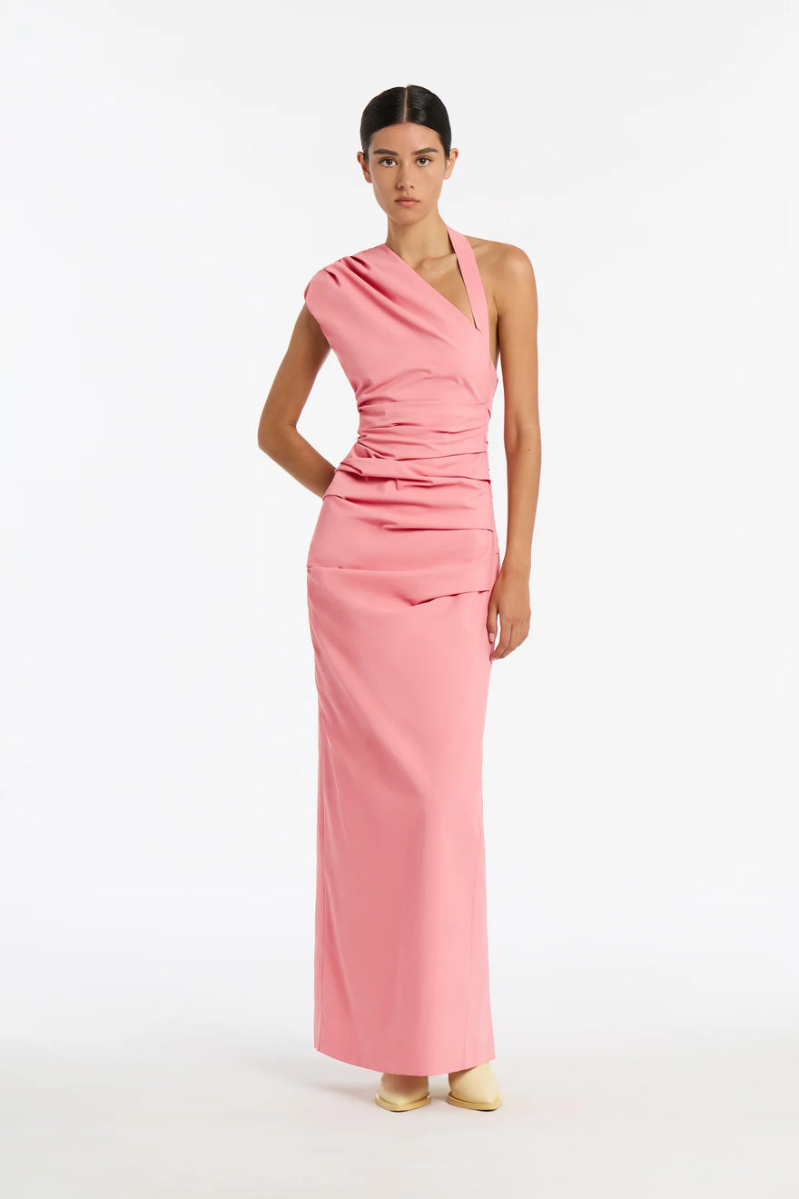 Sir The Label - Giacomo Gathered Gown - Pink | All The Dresses