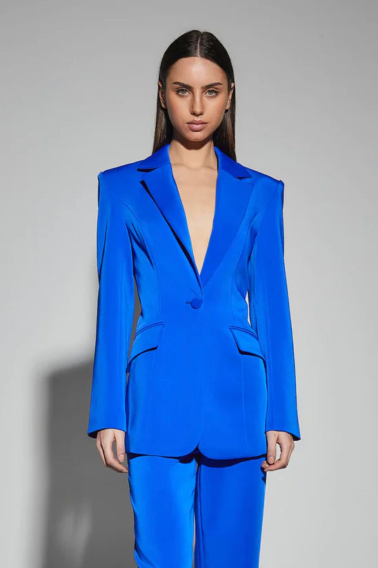 Kianna - Sienna Blazer - Blue | All The Dresses