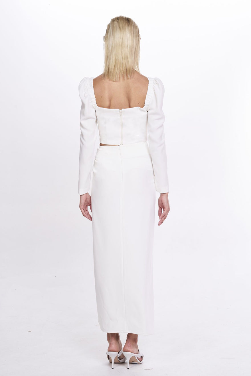 Nicola Finetti - Kerry Top - White | All The Dresses