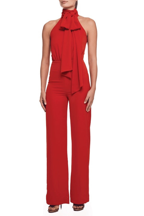 Bianca and Bridgett - Scarlet Jumpsuit - Red | All The Dresses