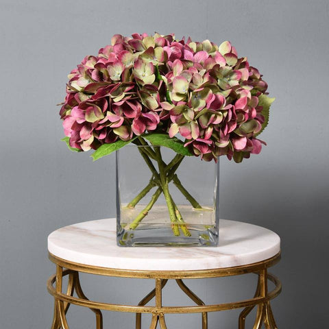 Bloomr Faux Hydrangea Arrangement Wedding Centerpiece