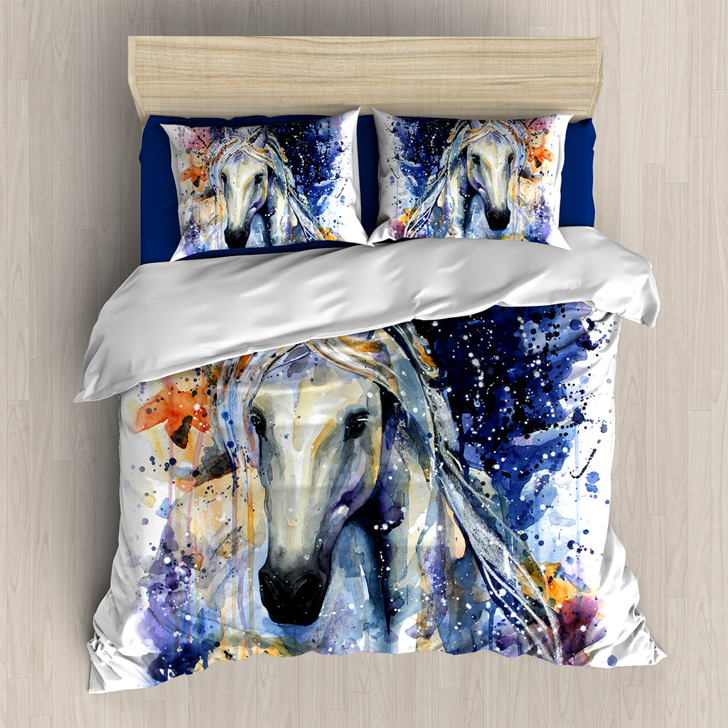 Colorful Horse Bedding Set Anilopro