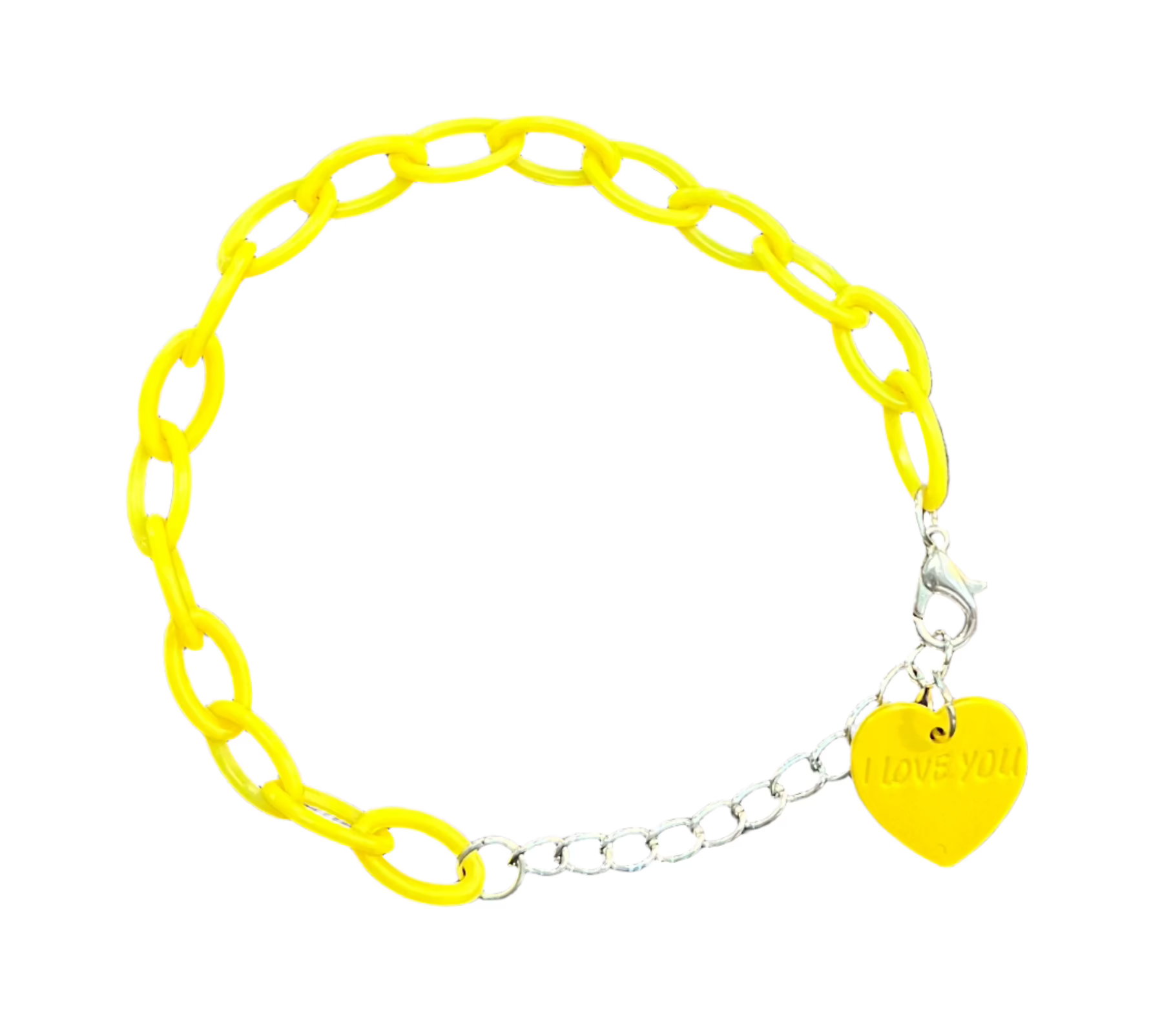 Chain Charm Bracelet Yellow