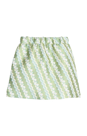 A Line Mini Skirt Soho Sparkle Jacquard - The Sugarplum Tree