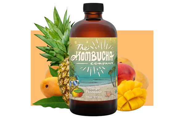 Pineapple Mango Flavor The Kombucha Company