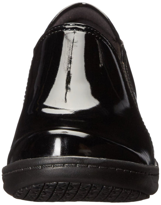 clarks grasp chime black patent