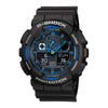 CASIO G-SHOCK GA-100CG-1ADR DIGITAL QUARTZ BLACK RESIN MEN'S WATCH - H2 Hub Watches