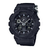 CASIO G-SHOCK GA-100-1A2DR DIGITAL QUARTZ BLACK RESIN MEN'S WATCH - H2 Hub Watches