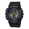 CASIO G-SHOCK GA-100-1A2DR DIGITAL QUARTZ BLACK RESIN MEN'S WATCH - H2 Hub Watches