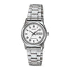 CASIO GENERAL LTP-V006D-4BUDF QUARTZ SILVER STAINLESS STEEL WOMEN'S WATCH - H2 Hub Watches