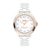 COACH TATUM ANALOG QUARTZ ROSE GOLD BLUE CERAMIC 14502753 WOMEN'S WATCH - H2 Hub Watches