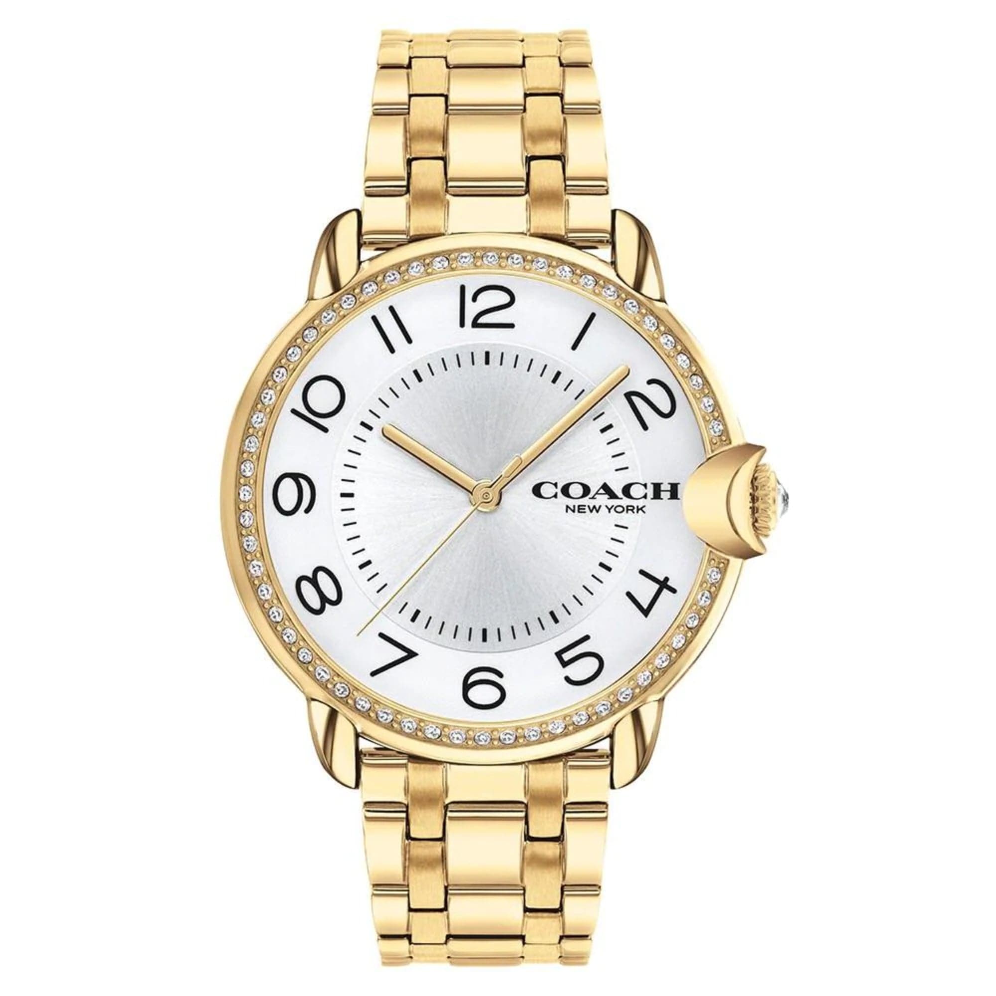 COACH ARDEN 14503602 GOLD STAINLESS STEEL WOMEN'S WATCH – H2 Hub