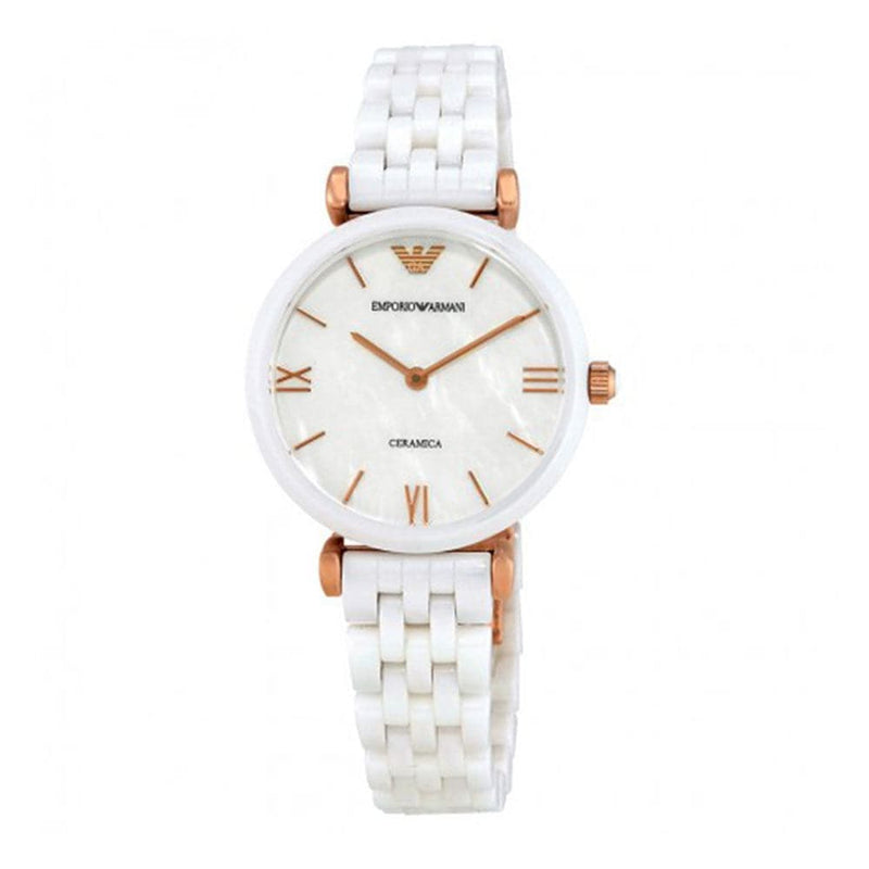 armani ceramica rose gold