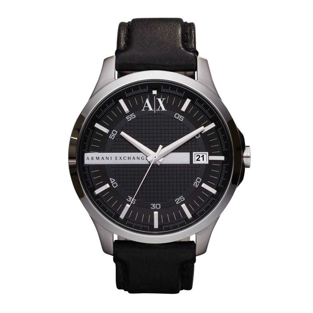 ARMANI EXCHANGE ANALOG QUARTZ BLACK STAINLESS STEEL AX2329 BROWN