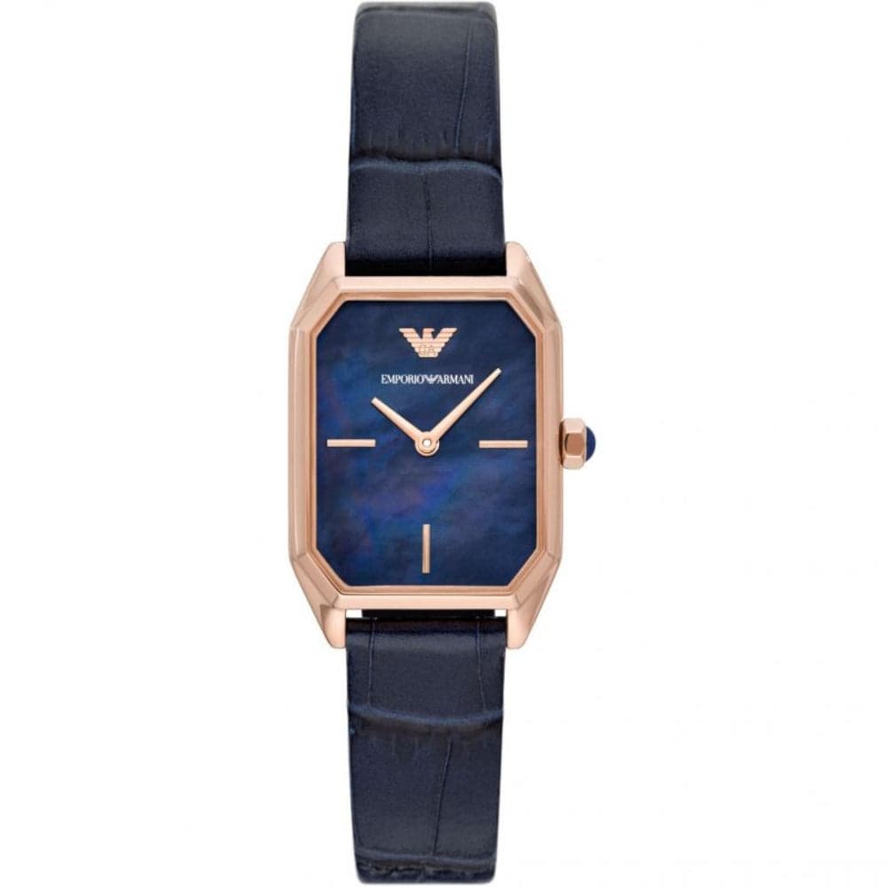 EMPORIO ARMANI AR11426 LEATHER STRAP WOMENS WATCH – H2 Hub