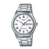 CASIO GENERAL MTP-V006D-7BUDF QUARTZ SILVER STAINLESS STEEL MEN'S WATCH - H2 Hub Watches