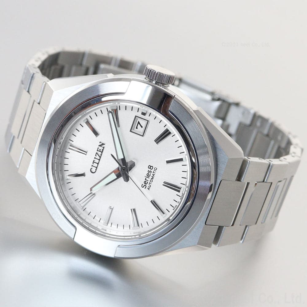 Citizen Series 8 Automatic Silver Stainless Steel Men Watch NA1000-88A ...