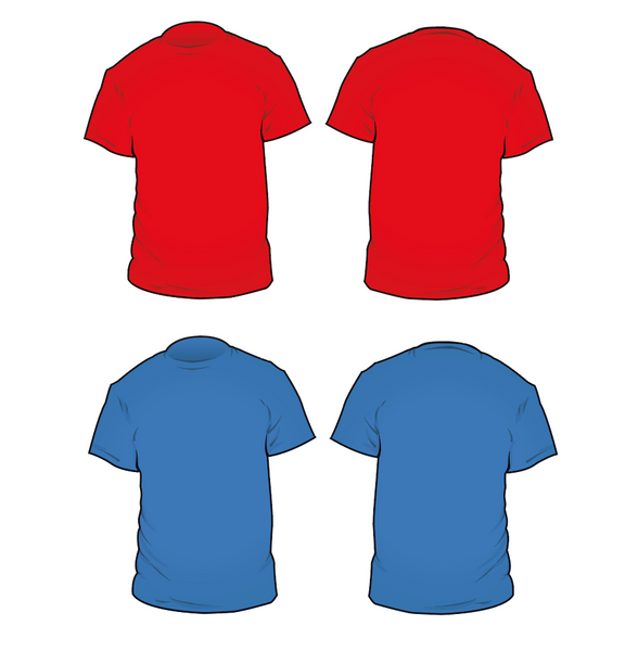 Download Vector T-Shirt Template - Graphics To Grab