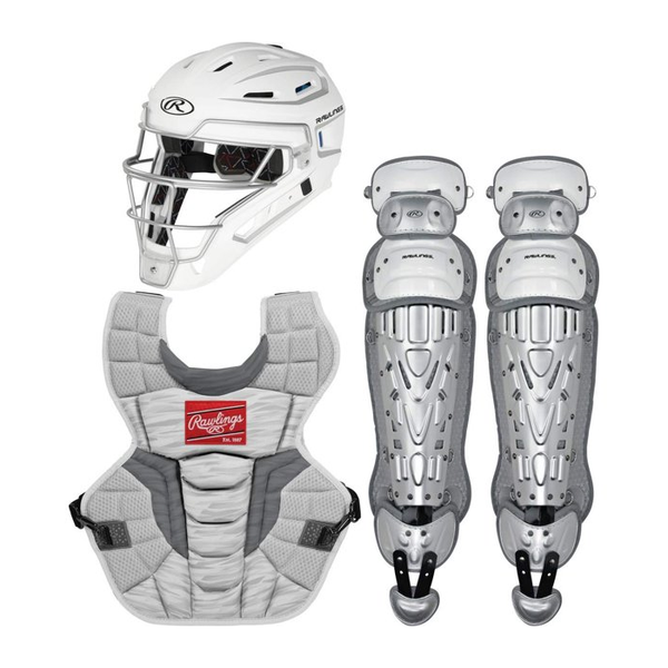 Rawlings Velo 2.0 Catcher's Complete Set - NOCSAE Certified - Youth (A –  Apollo Sports Inc