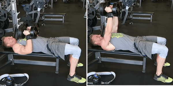 Close Grip Dumbbell Press