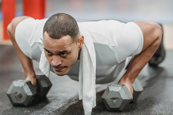 Close Grip Dumbbell Push Ups